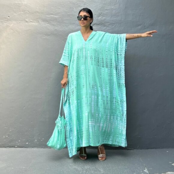 STYLE PARK BOHEMIAN KAFTAN - NEW WITH TAGS - ONE SIZE - Picture 5 of 6